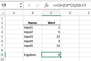 Excel gut